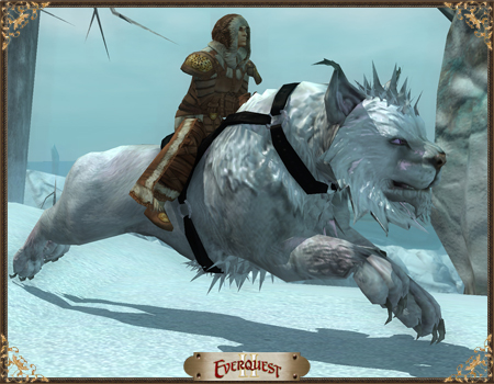 Shadow-Saddled Highland Snowmane