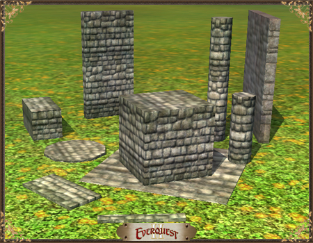 Finished Stone Building Blocks