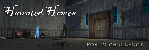 Haunted Homes Decorating Contest Banner